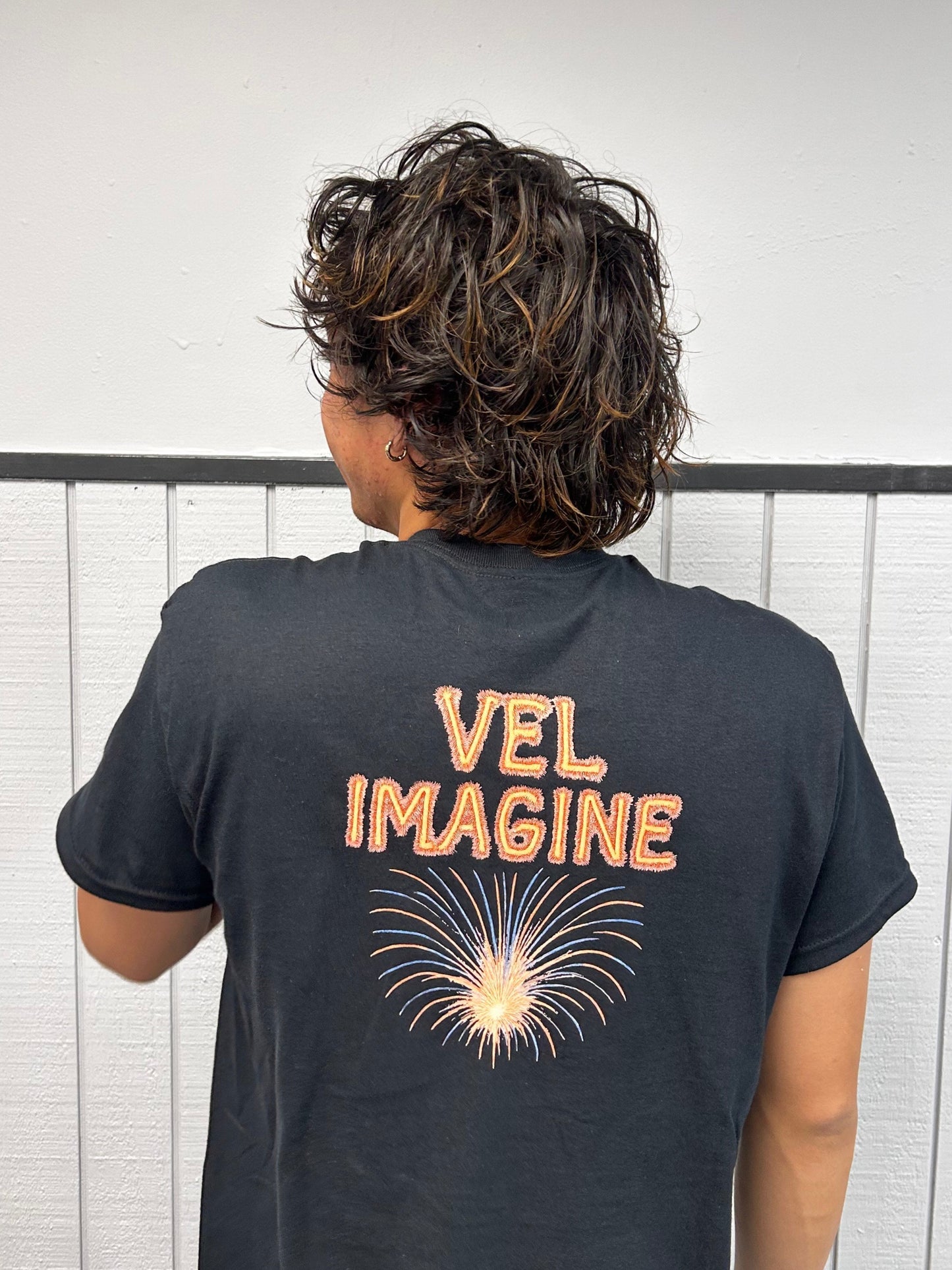 VEL Imagine Fireworks T-Shirt – Explosive Streetwear Graphic Tee