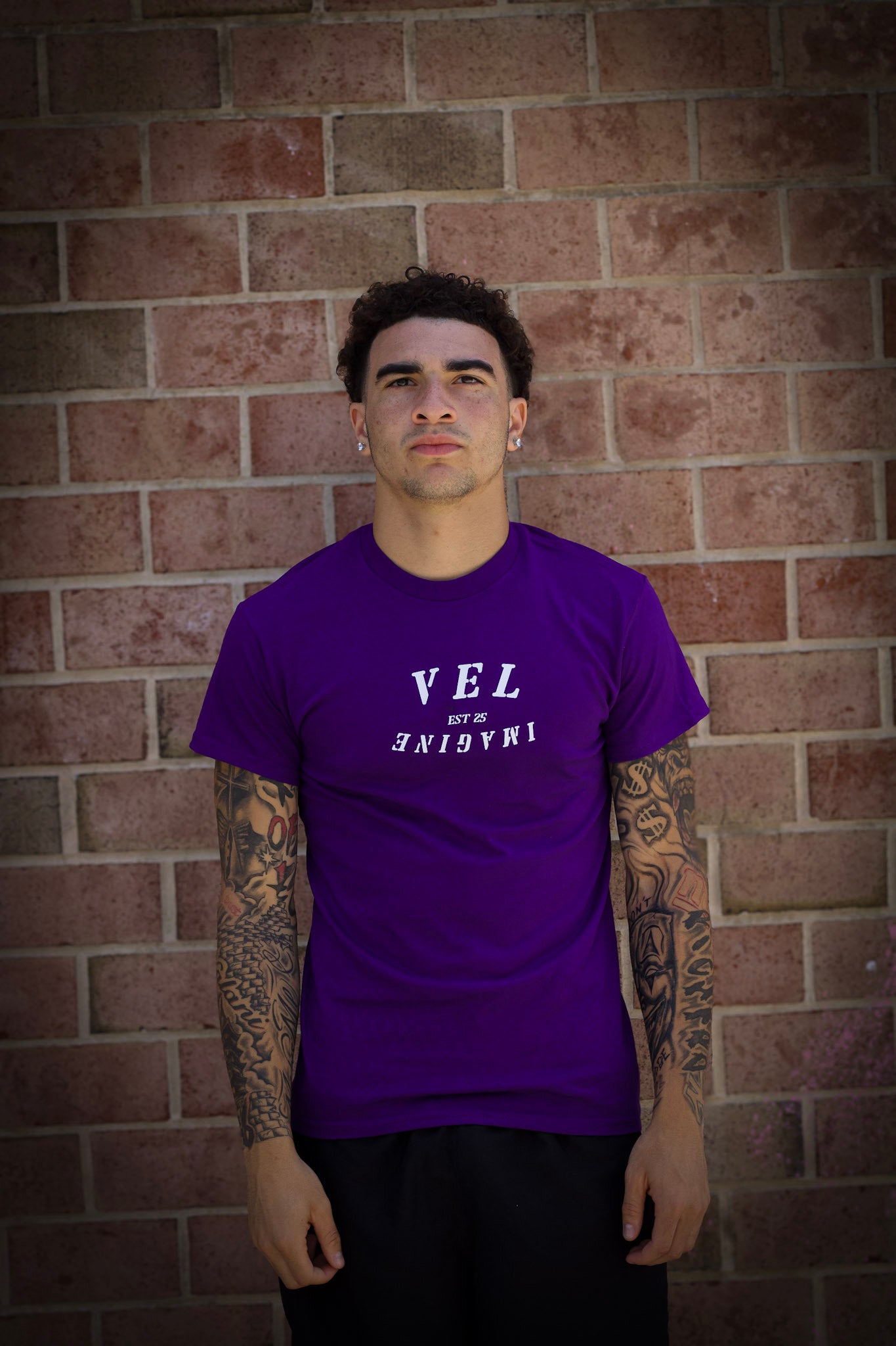 VEL Imagine EST. 25 Logo T-Shirt – Classic Streetwear in Multiple Colors