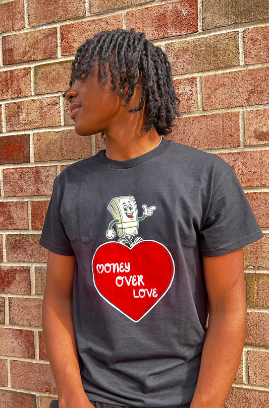 Money Over Love Graphic T-Shirt – VEL Imagine Collection