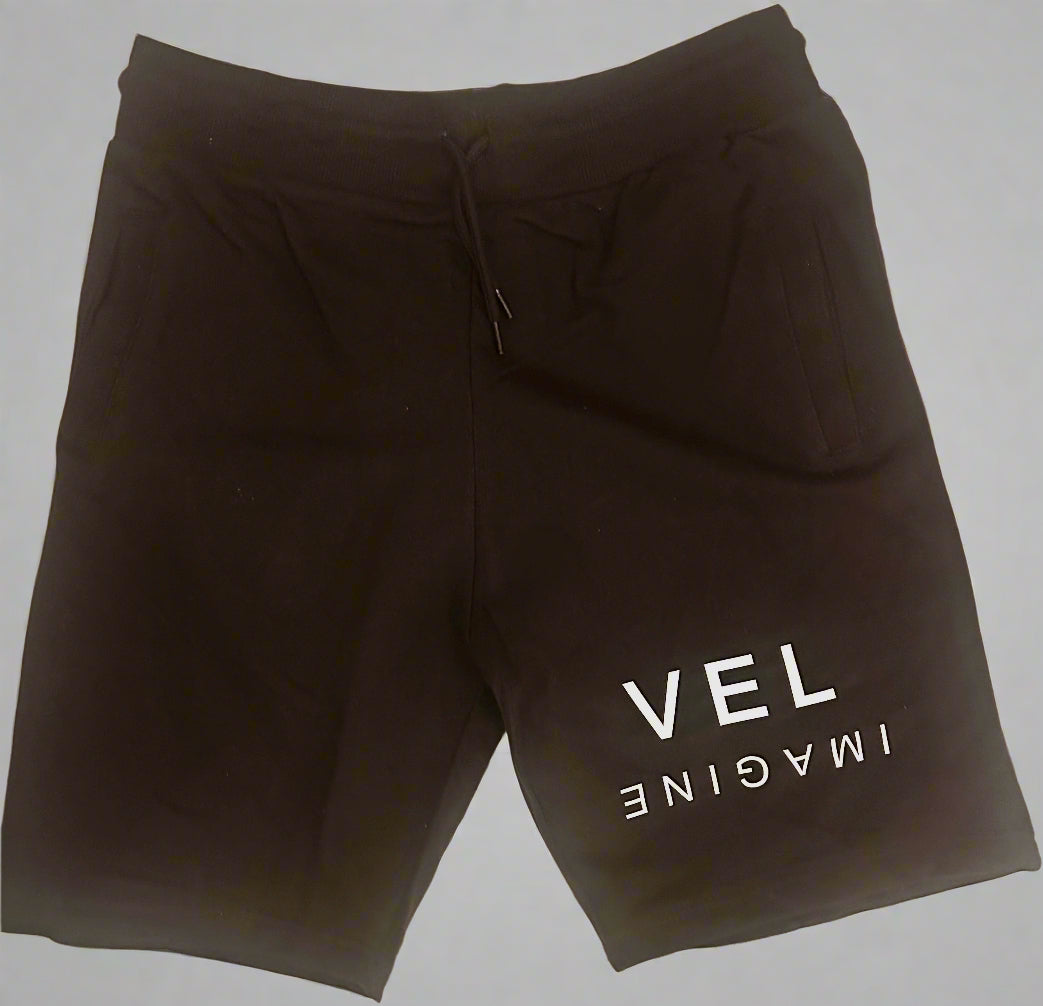 VEL Imagine Streetwear Shorts – Casual Logo Graphic Shorts