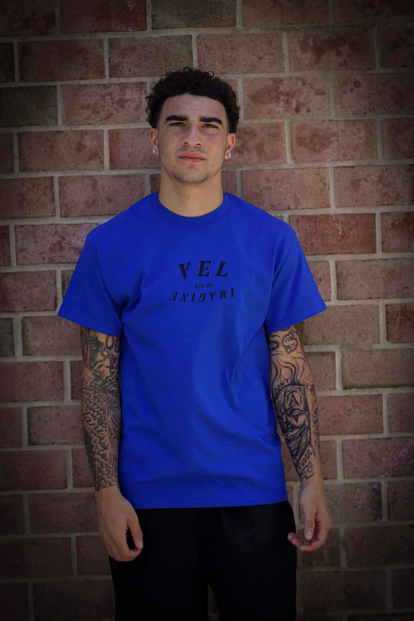 VEL Imagine EST. 25 Logo T-Shirt – Classic Streetwear in Multiple Colors